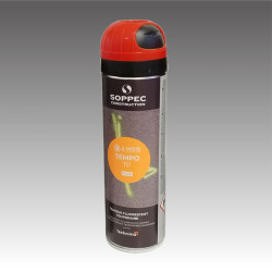 Bombe de marquage au sol temporaire 500 ml (30 jours) - 7 couleurs disponibles